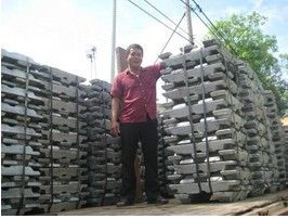 Aluminium Ingot 99.7% Min with low price