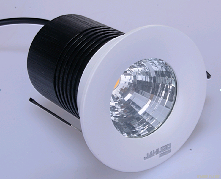 aluminum case 10W COB LED downlight ceiling lights with high CRI