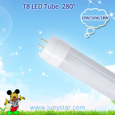 LED tube light T8 280&Atilde;&Acirc;&deg;