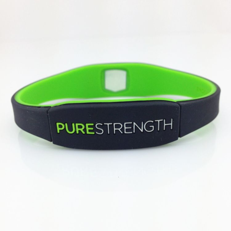 Brand promotion silicone bracelets Custom LOGO bracelet  Health and energy bracelets wristbands