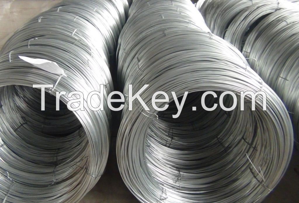 Galvanized high tensile steel wire