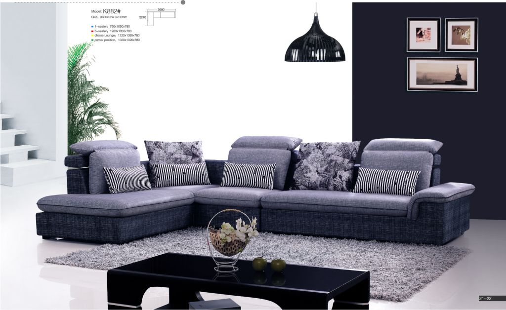 modern furniture sectional sofa leisure sofa 