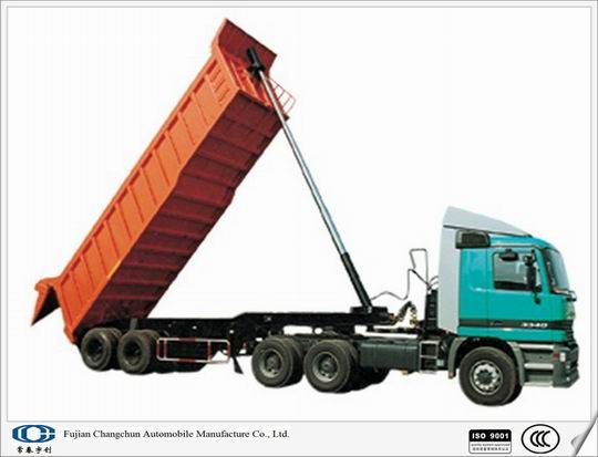 30cbm dumper semi trailer