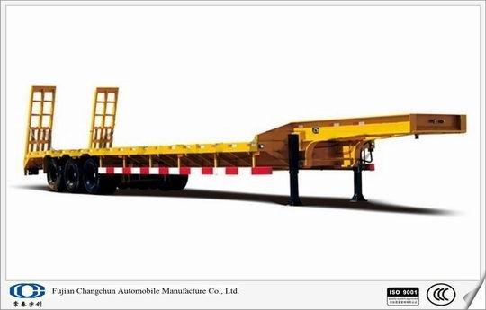 16m  low bed semi trailer