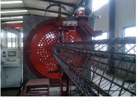 Steel cage welding machine