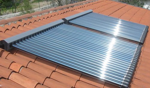 250 liter heat pipe solar collector