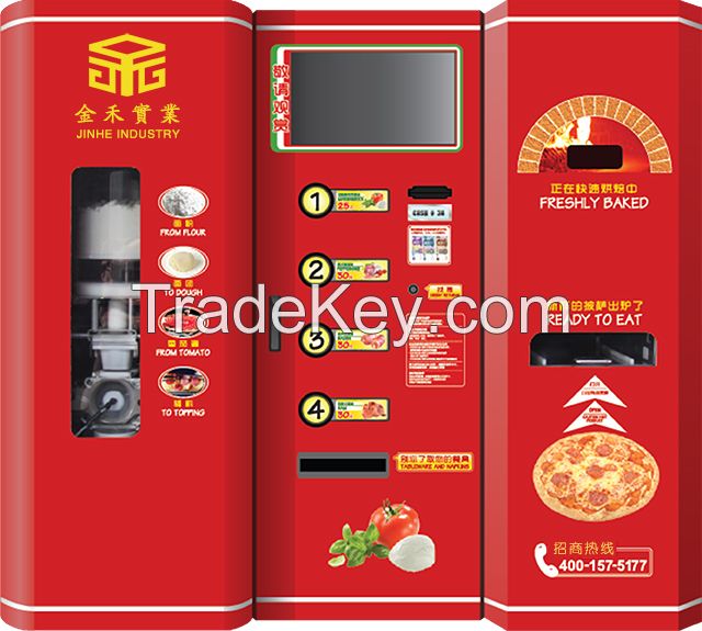 Automatic fast food vending machine