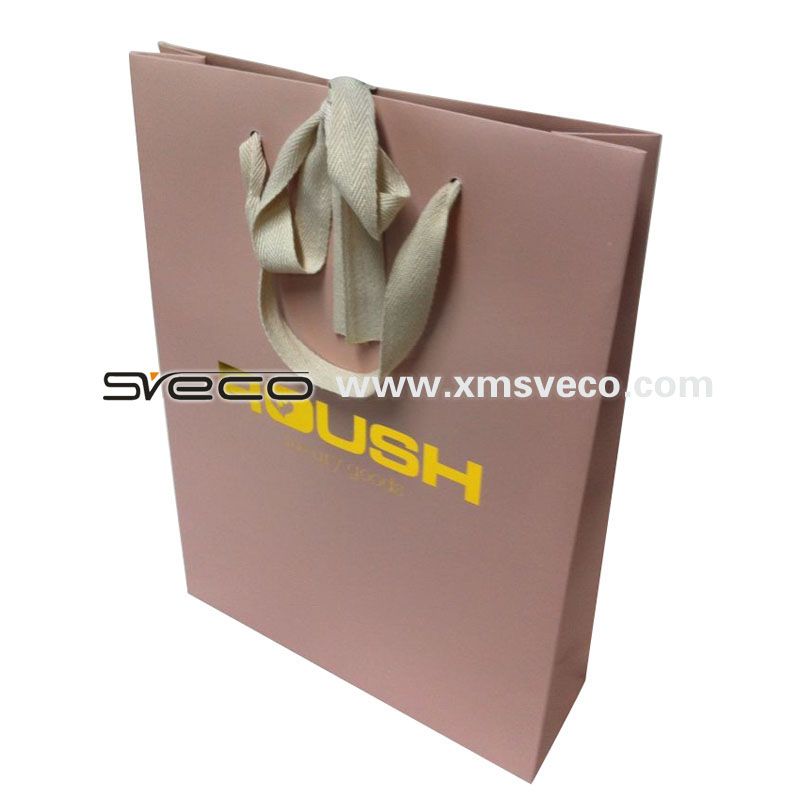 luxury shopping paper bags