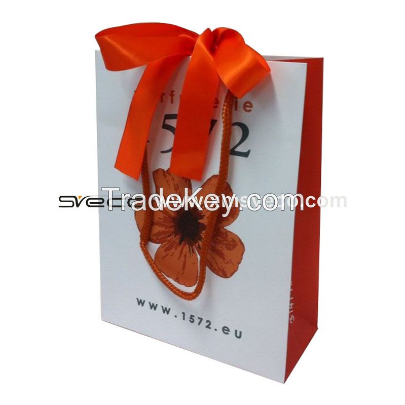 Shopping Paper Bag With Recycled Paper