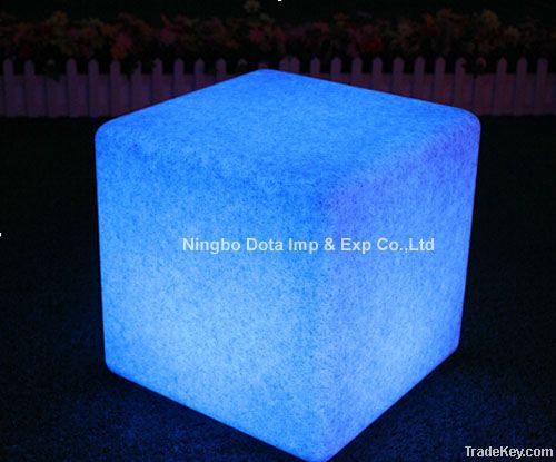 Faux Marble Magic Cube LED Furniture