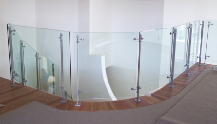 Stair Railing Glass