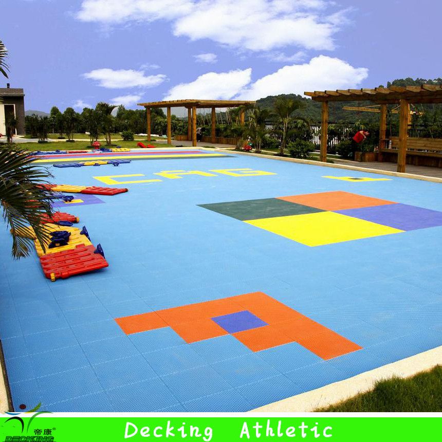 anti-slip interlocking kindergarten and school flooring