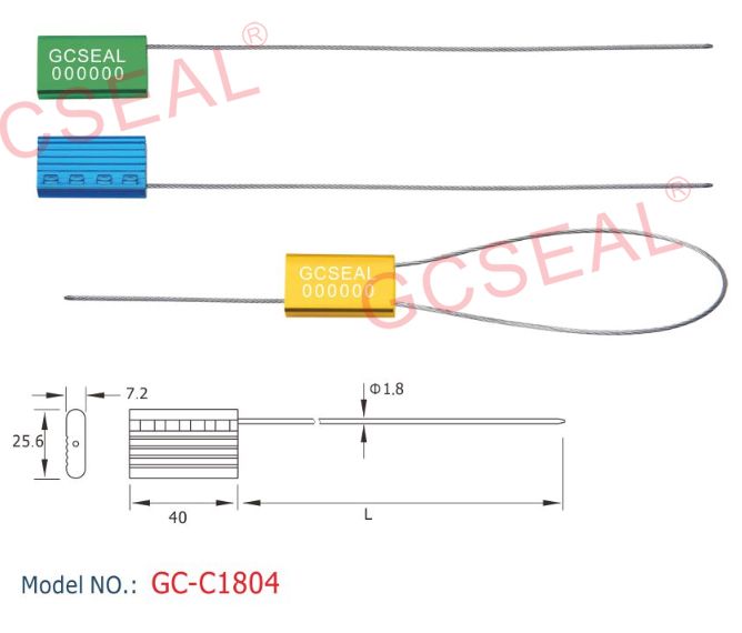 Double Locking Cable Seal GC-C1804