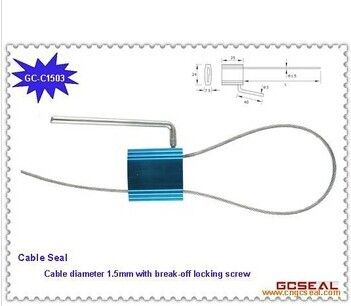 Double Security Cable Seal GC-C1503