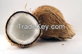 Coconut semi husked