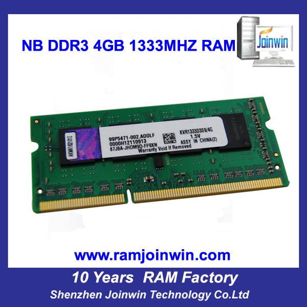 ddr3 4gb laptop ram memory factory in china