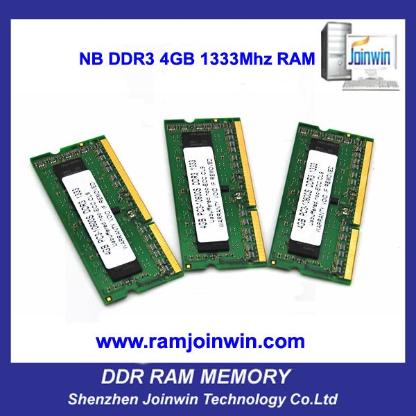 ddr3 4gb laptop ram memory factory in china