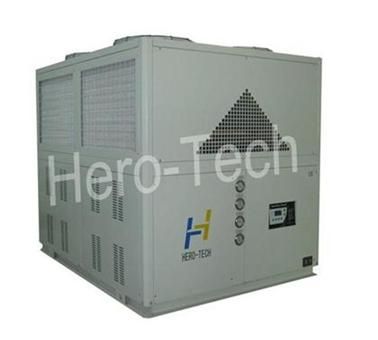 Air cooled low temperature industrial chiller