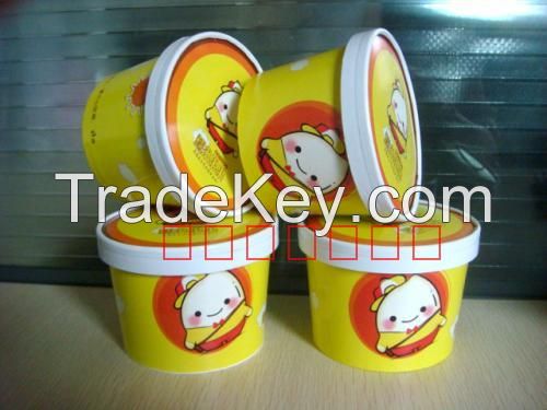 biodegradbale paper bowl with lid