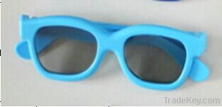 3D Polarized Low Price  Children Blue Color Glasses