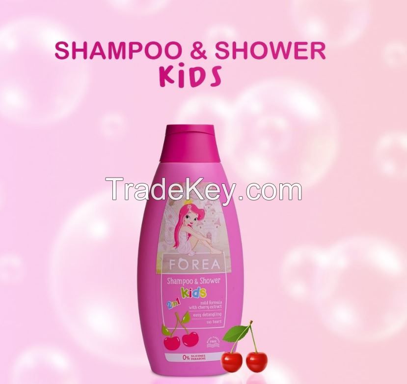 FOREA - SHAMPOO & SHOWER  KIDS Cherry - Made in Germany â EUR1