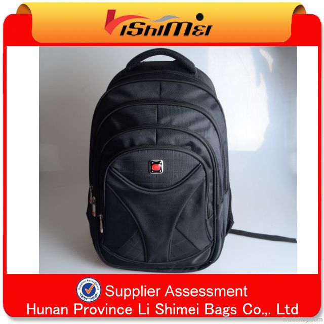 OEM new design laptop backpack black