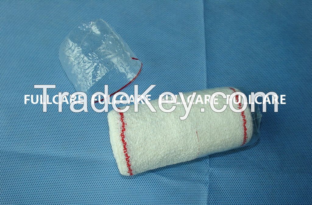 Crepe Bandage with red lines