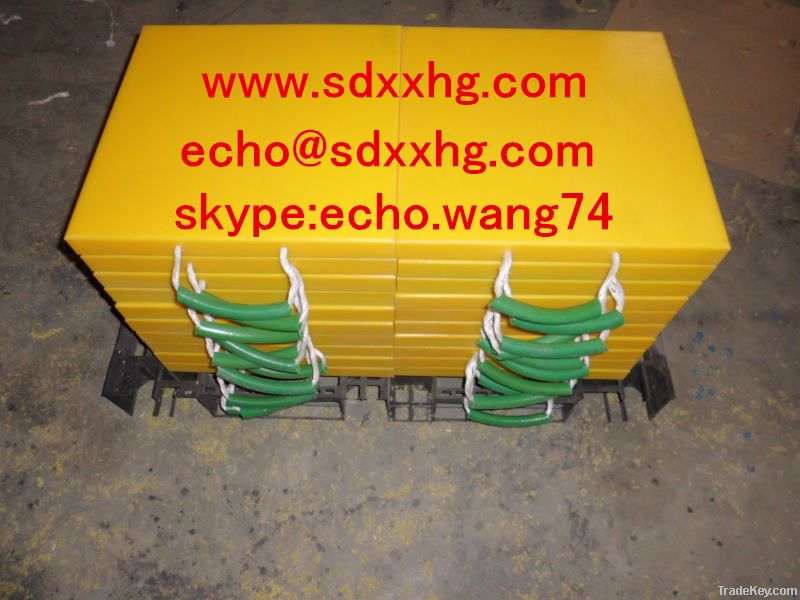 UHMWPE outrigger pad