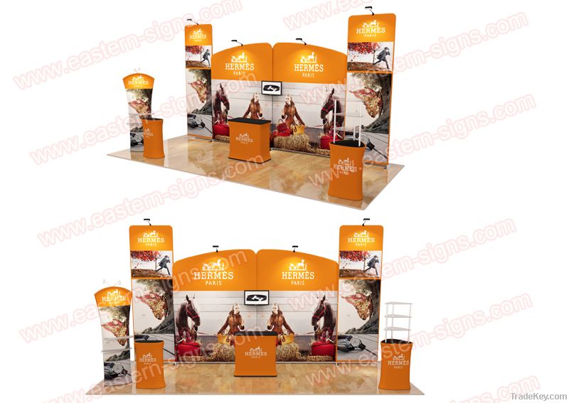 Tension fabric display