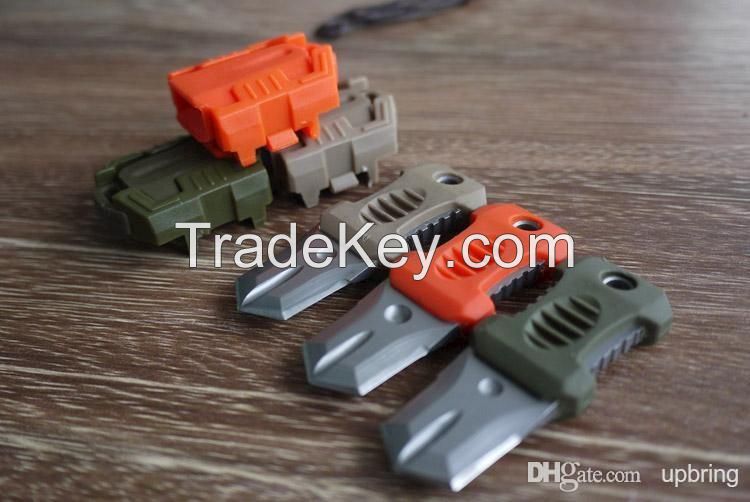 EDC Mini Stainless Steel MOLLE Webbing Buckle Survival Multitool