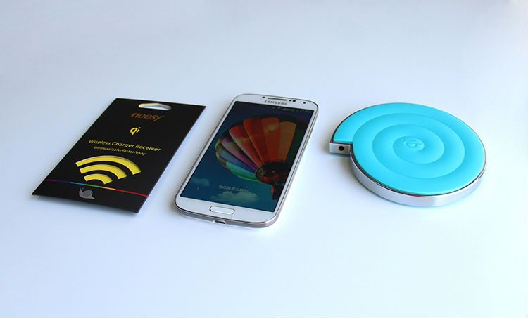 2014 New  QI Wireless Charger with receiver chip for Samsung Galaxy Note2, Note3 + Free shipping