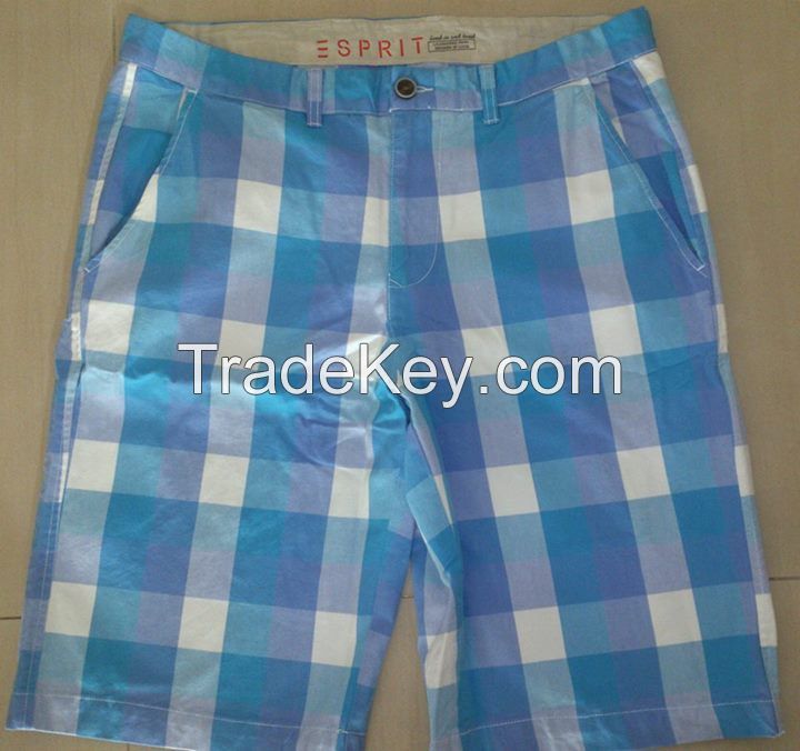 Men's Check Short