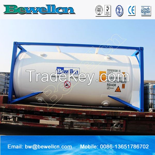 20m3 liquid oxygen ISO tank