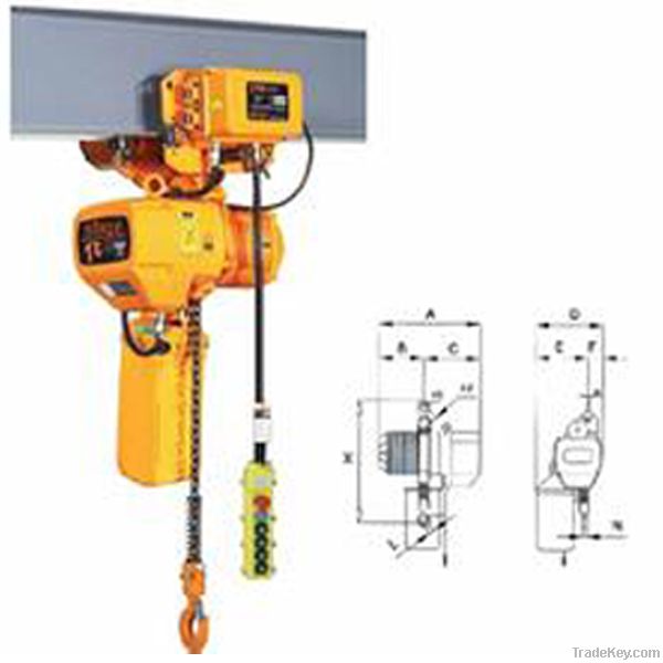 0.5~32t  electric chain hoist, electric chain block, lever hoist