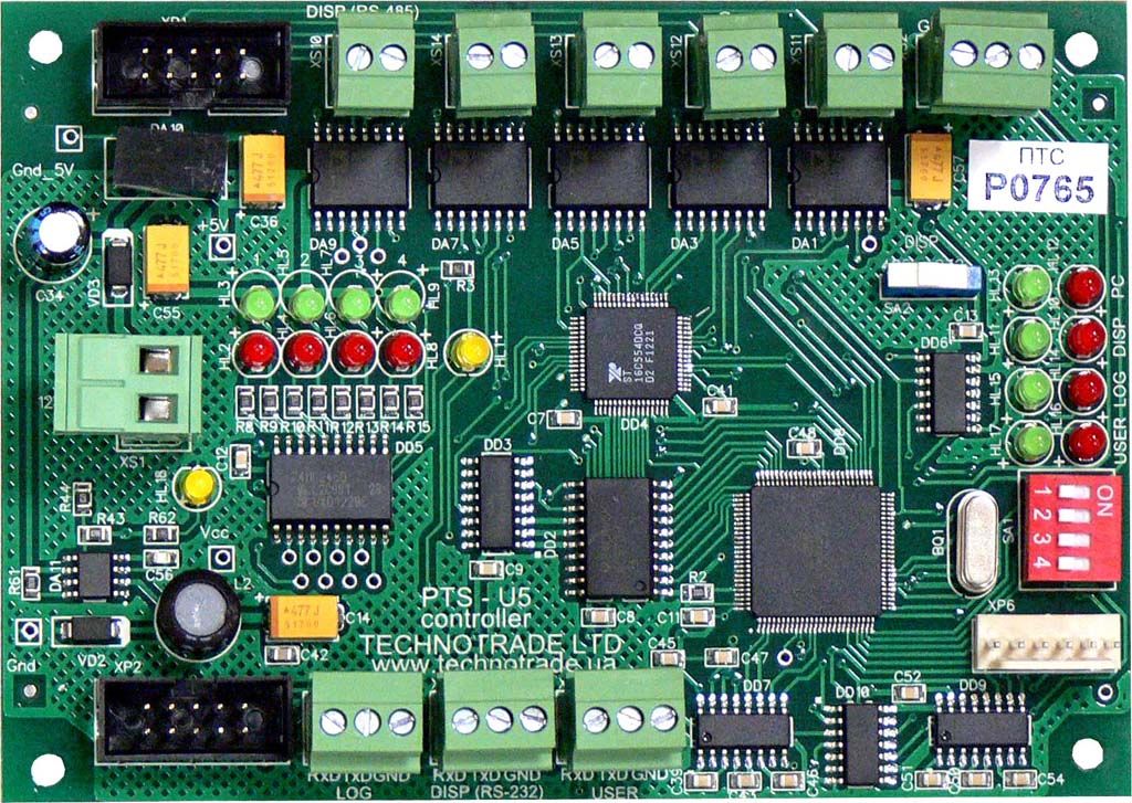 PTS controller over fuel dispensers (pumps) and ATG systems for petrol stations