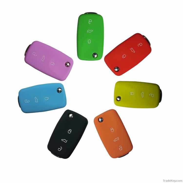 Silicone car key cover