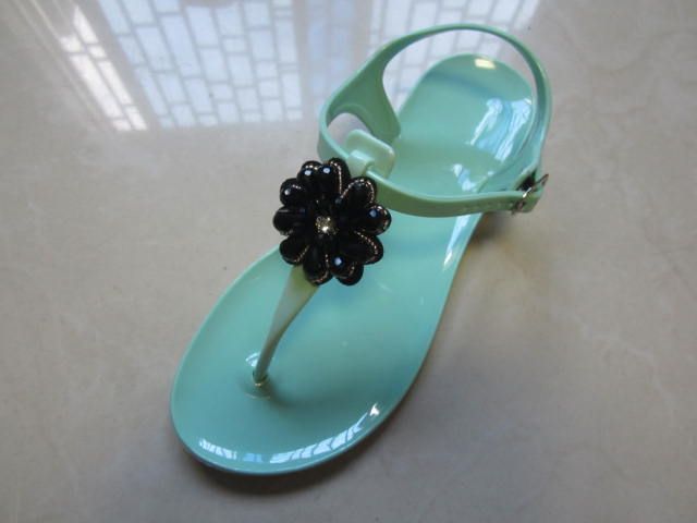 crystal sandals