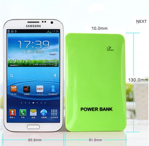 6000mah slim power bank