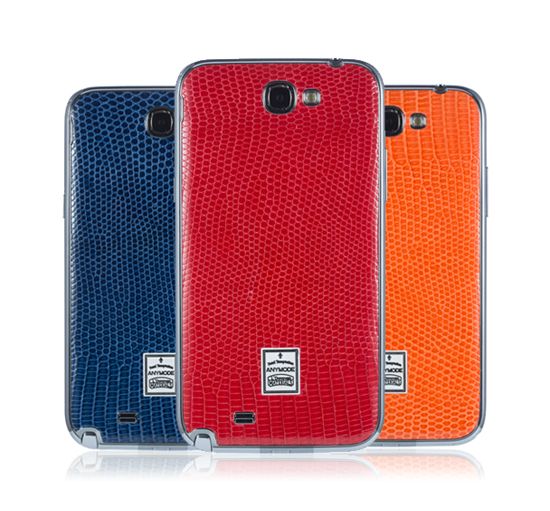 mobile case - L donovan lizard leather