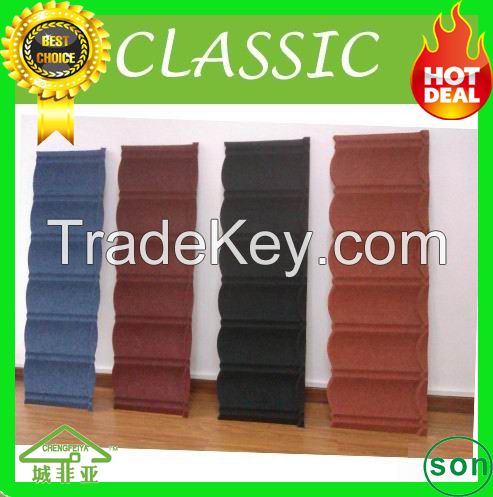 Sell Eco-friendly stone coated roof tile price