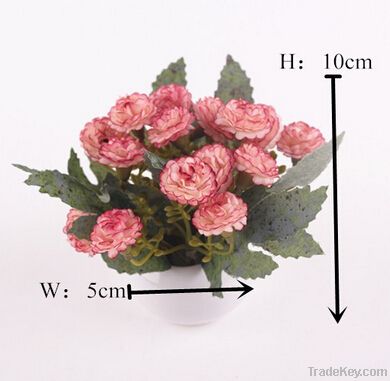 Brand artificial decorative silk flowers for wedding , event & party su