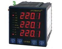 LU-192C 3-phase power-factor meter