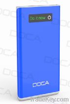 DOCA D602 8000 mAh ultra thin power bank for samsungpower bank for sam