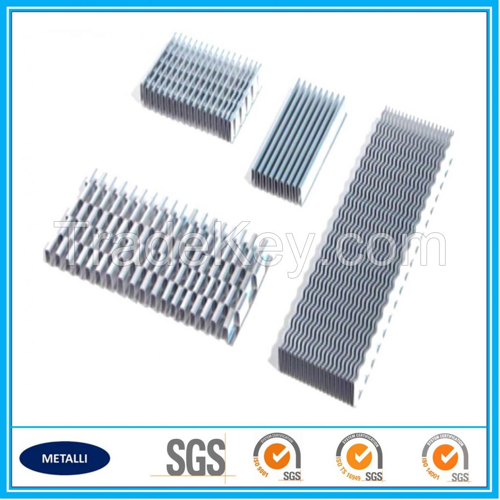 Heat exchanger aluminum fin