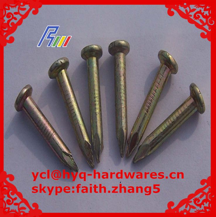 galvanized concrete nails from manufacture