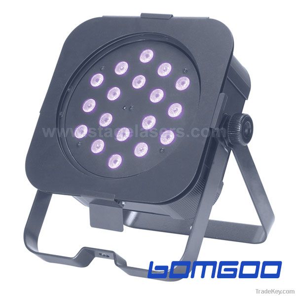 18*3W 3in1 Tricolor Flat LED Par can 64 for stage lighting Ã¢ï¿½ï¿½ Disco Lig