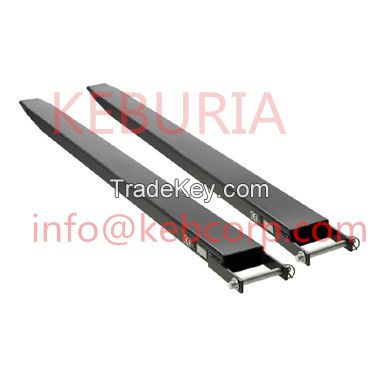 Fork extension for forklift truck fork arm closed type