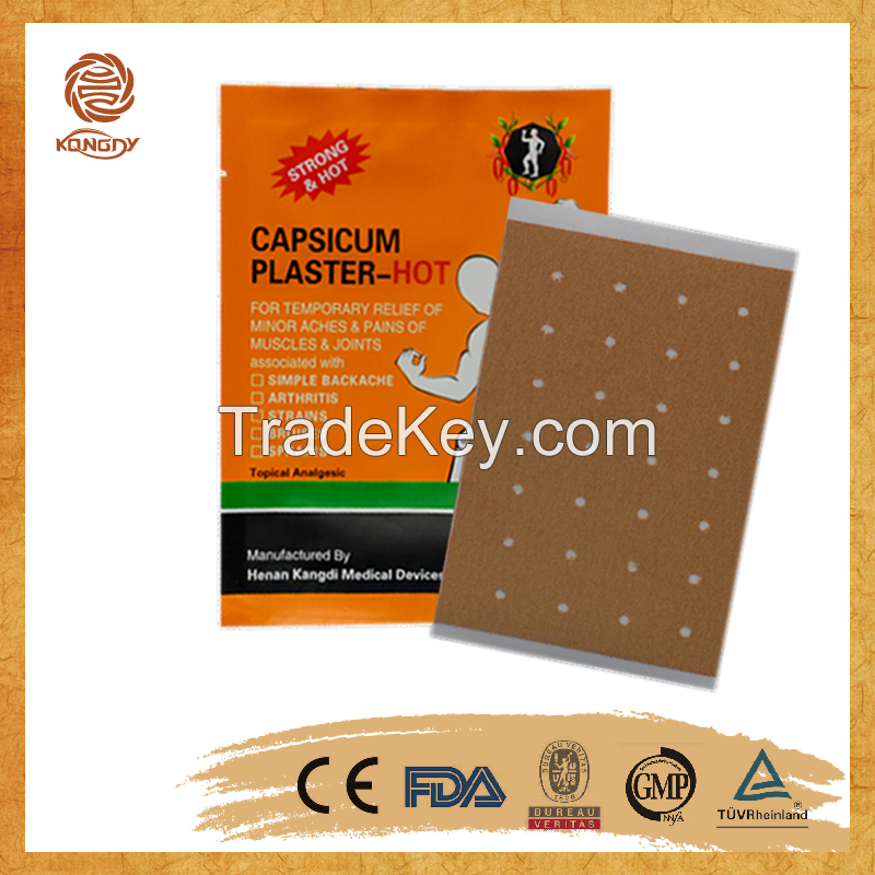 Direct factory to relied pain of hot capsicum plaster