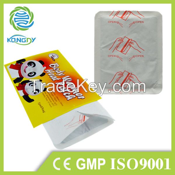 Kangdi manufacturer of last up long time disposable heat warmer pad