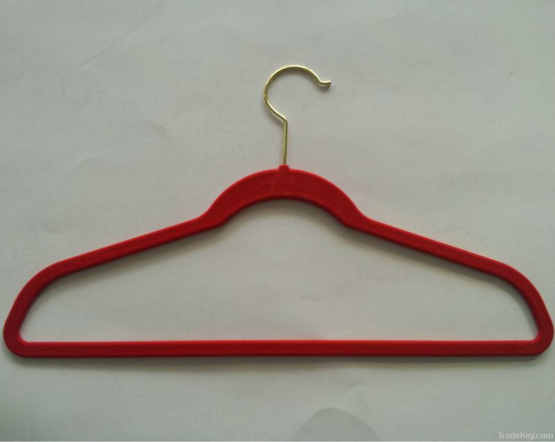 Beige Velvet Hanger Cheap/Clothes Hanger